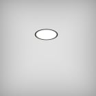 Planlicht - ophelia encastré frame noir sat. 350mm LED HO 4000K 15W 1122lm CRI90