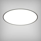 Planlicht - ophelia encastré frame noir sat. 1240mm LED HO 3000K 188W 20421lm CRI90