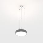 Planlicht - ophelia susp. di/id argent prism. 330mm LED VO 4000K 28W 2688lm DALI CRI90