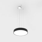 Planlicht - ophelia susp. noir prism. 420mm LED HO 4000K 22W 2286lm DALI CRI90