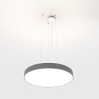 Planlicht - ophelia susp. di/id argent prism. 620mm LED HO 4000K 59W 7771lm DALI CRI90