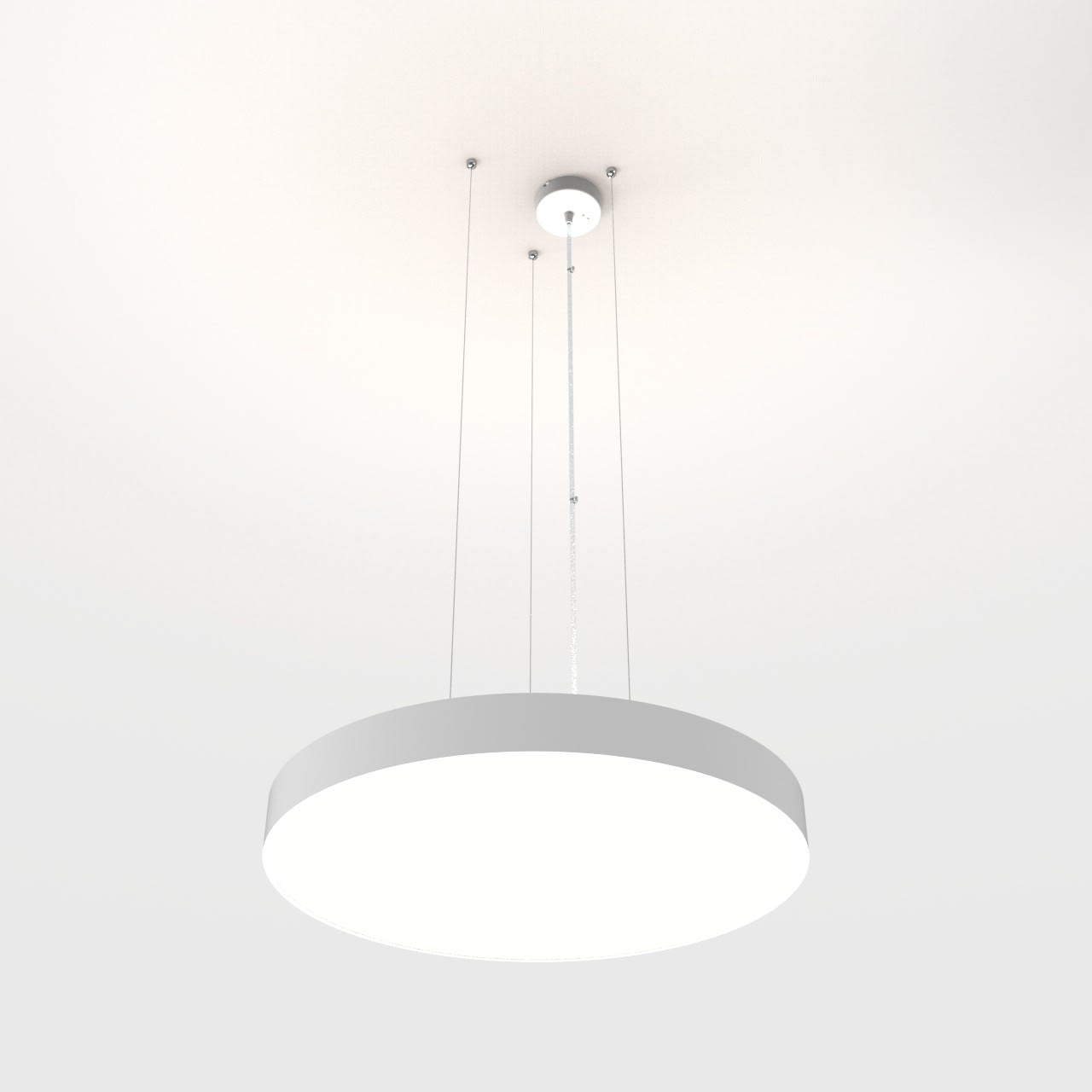 Planlicht - ophelia suspension di-id blanc 620mm LED VO 4000K 76W 11364lm DALI