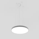 Planlicht - ophelia susp. argent sat. 920mm LED HO 4000K 93W 12167lm CRI90