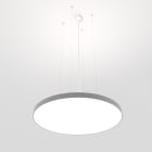 Planlicht - ophelia susp. di/id argent prism. 1220mm LED HO 3000K 234W 27450lm DALI CRI90