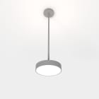 Planlicht - ophelia susp. rigide di/id argent prism. 330mm LED VO 4000K 28W 2688lm DALI CRI9