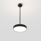 Planlicht - ophelia susp. rigide di/id noir sat. 420mm LED VO 4000K 41W 4858lm DALI CRI90