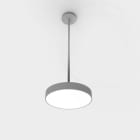 Planlicht - ophelia susp. rigide argent sat. 420mm LED VO 3000K 28W 2996lm DALI CRI90