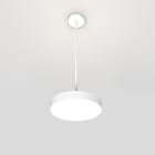 Planlicht - ophelia susp. rigide di/id blanc prism. 420mm LED HO 4000K 33W 4125lm DALI CRI90