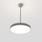 Planlicht - ophelia susp. rigide di/id argent prism. 620mm LED VO 3000K 76W 9153lm DALI CRI9