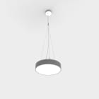 Planlicht - ophelia susp. 'Y' argent sat. 330mm LED VO 3000K 18,5W 2036lm DALI CRI90