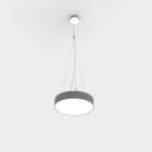 Planlicht - ophelia susp. 'Y' argent sat. 330mm LED VO 4000K 18,5W 2132lm DALI CRI90