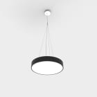 Planlicht - ophelia susp. 'Y' noir sat. 420mm LED VO 3000K 28W 3003lm DALI CRI90