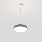 Planlicht - ophelia susp. 'Y' di/id argent prism. 420mm LED VO 4000K 41W 4749lm DALI CRI90