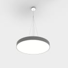 Planlicht - ophelia susp. 'Y' argent sat. 620mm LED VO 3000K 51W 6393lm DALI CRI90