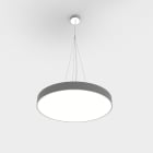 Planlicht - ophelia susp. 'Y' argent sat. 620mm LED HO 3000K 40W 5111lm DALI CRI90