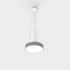 Planlicht - ophelia susp. 'Z' argent prism. 330mm LED VO 4000K 18,5W 1899lm DALI CRI90