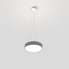 Planlicht - ophelia susp. 'Z' di/id argent sat. 330mm LED HO 4000K 22W 2448lm DALI CRI90