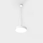 Planlicht - ophelia susp. 'Z' blanc prism. 330mm LED HO 3000K 15W 1649lm DALI CRI90