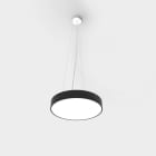 Planlicht - ophelia susp. 'Z' noir sat. 420mm LED VO 4000K 28W 3146lm DALI CRI90