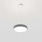 Planlicht - ophelia susp. 'Z' di/id argent sat. 420mm LED HO 3000K 33W 3978lm DALI CRI90