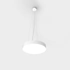 Planlicht - ophelia susp. 'Z' blanc prism. 420mm LED HO 3000K 22W 2406lm DALI CRI90