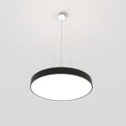 Planlicht - ophelia susp. 'Z' di/id noir sat. 620mm LED HO 4000K 59W 7863lm DALI CRI90