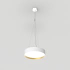 Planlicht - odelia susp. 'Y' di/id or/blanc prism. 420mm LED HO 3000K 33W 3529lm CRI90