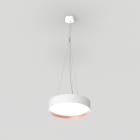 Planlicht - odelia susp. 'Y' cuivre/blanc sat. 420mm LED VO 4000K 28W 2534lm CRI90