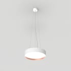 Planlicht - odelia susp. 'Z' di/id cuivre/blanc sat. 420mm LED VO 4000K 41W 4514lm CRI90