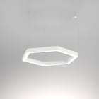Planlicht - pure3 HEXAGON susp. blanc prism. LED HO 3000K 89W 10362lm¹ CRI90