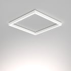 Planlicht - p.forty SQUARE en saillie blanc sat. LED HO 3000K 92W 10960lm DALI CRI90