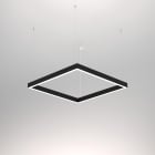 Planlicht - p.forty SQUARE susp. noir di/id sat. LED HO 3000K 172.9W 23292lm DALI CRI90