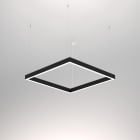 Planlicht - p.forty SQUARE susp. noir di/id prism. LED HO 4000K 173W 25780lm¹ CRI90