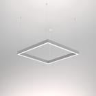 Planlicht - p.forty SQUARE susp. argent di/id prism. LED HO 3000K 172.9W 23348lm¹ DALI CRI90