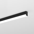 Planlicht - p.thirty en saillie noir U 15mm LED HO 4000K 25W 2236lm CRI90 1457mm
