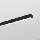 Planlicht - p.thirty suspension noir prism. LED HO 4000K 25W 2953lm¹ CRI90 1457mm