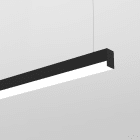 Planlicht - p.thirty suspension noir U 15mm LED HO 4000K 50W 4450lm CRI90 2899mm