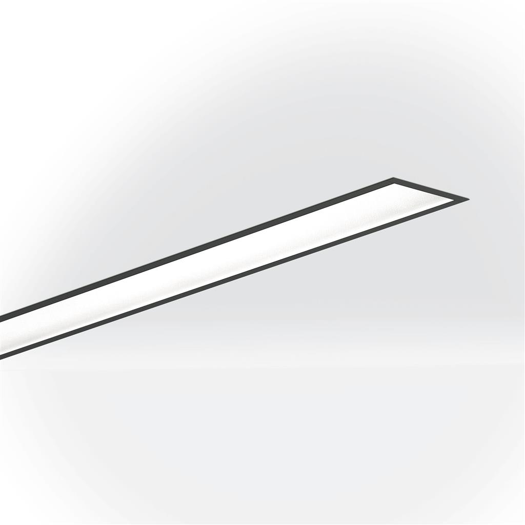 Planlicht - pure3 luminaire encastre noir 1710x86 LED LO 3000K 22W 2143lm DALI