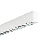 Planlicht - pure3 luminaire en suspension di-ind blanc 2259x70 LED HO 3000K 100W 10976lm DAL