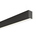 Planlicht - pure3 asymmetric suspension di-ind noir 3379x70 LED LO 4000K 80W 8721lm DALI