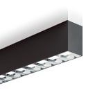 Planlicht - pure3 en saillie noir grille 4224mm LED HO 4000K 98W 9010lm CRI90