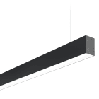Planlicht - pure3 suspension di/id noir sat. 1414mm LED HO 3000K 53W 7072lm CRI90