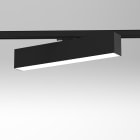 Planlicht - pure3 rail 3-phases rotatif noir prism. HE 574mm LED HO 4000K 12W 1639lm¹ CRI90