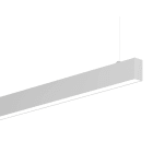 Planlicht - p.forty suspension argent sat. 3378mm LED HO 4000K 66W 9081lm CRI90