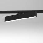 Planlicht - p.forty rail 3-phases rotatif noir prism. 574mm LED HO 3000K 12W 1302lm¹ DALI CR