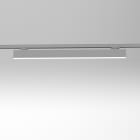 Planlicht - p.forty rail 3-phases rigide argent prism. 1134mm LED HO 4000K 23W 3028lm¹ CRI90