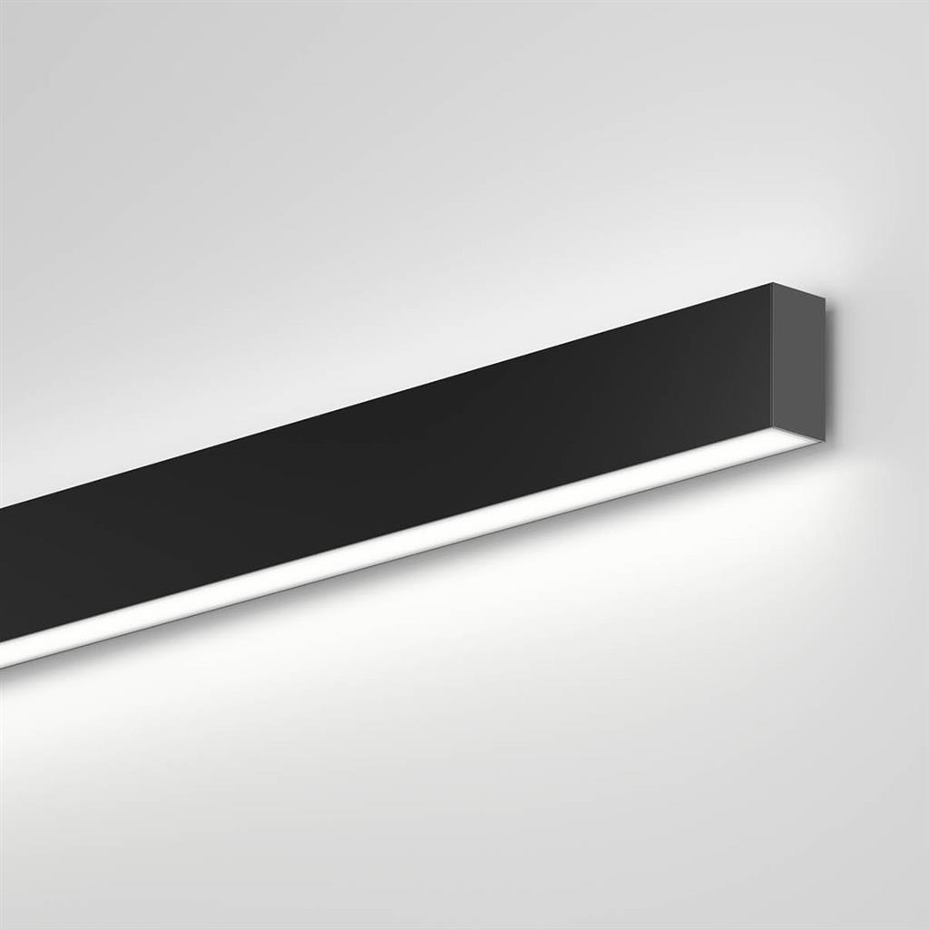 Planlicht - p.forty applique noir 574x44 LED LO 3000K 8,4W 697lm