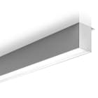 Planlicht - pure2 Luminaire en apparent argent 2840x70 LED HO 4000K 84W 6333lm DALI