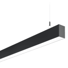 Planlicht - pure2 suspension noir sat. IP54 3400mm LED HO 3000K 81W 8584lm