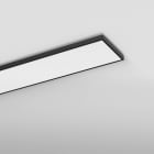 Planlicht - p.bright saillie lin. noir di/id 1978mm prism. LED LO 3000K 40W 5683lm CRI90